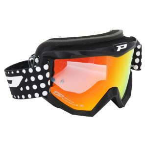 Alternative view of Masque-Lunettes Cross Progrip 3201 Fl Atzaki Multilayered Noir Mat Ecran Miroir Rouge Anti-Rayures-Anti U.v. Compatible avec Port Lunettes de Vue (Homologue Ce-en Ac-12072 Rev.1)