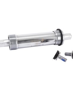 Boitier Pedalier Carre Alu A Roulement 179,5 MM pour Fatbike (Boite de 120 MM Diam 28,7 MM) Filetage Anglais - Bsc - 1,37x24
