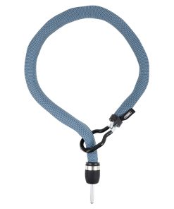 Antivol Velo Chaine A Boucle Abus Ach Superior pour Fer A Cheval Noir Cable 1m Diam 7mm