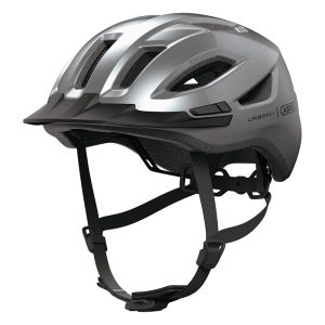 Alternative view of Casque Velo Adulte Abus Urban-I 4.0 Gris Graphite Taille M (54-58cm) Reglage Molette - Eclairage Arriere Usb (Vendu A l'Unite en Boite)