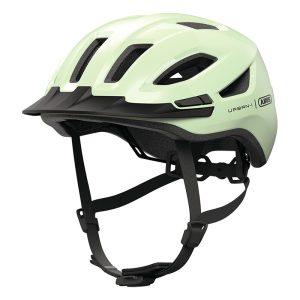 Alternative view of Casque Velo Adulte Abus Urban-I 4.0 Vert Pistache Taille L (57-61cm) Reglage Molette - Eclairage Arriere Usb (Vendu A l'Unite en Boite)