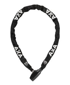 Antivol Velo Chaine A Cle Axa Absolute Diam 5 MM L1.10M Noir - Securite Niveau 7-15