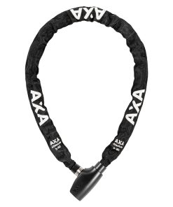 Antivol Velo Chaine A Cle Axa Absolute Diam 5 MM L0.90M Noir - Securite Niveau 7-15