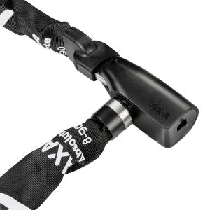Alternative view of Antivol Velo Chaine A Cle Axa Absolute Diam 8 MM L0.90M Noir - Niveau Protection Eleve pour Velo Electrique - Securite Niveau 9-15