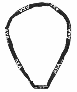 Antivol Velo Chaine A Combinaison Axa Rigid Code Diam 3.5 MM L1.20M Noir - Securite Niveau 3-15