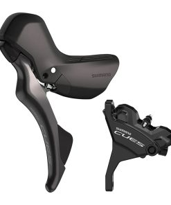 Frein A Disque Route-Gravel Hydraulique Shimano Cues Avant-Gauche 11-10V. Noir (Levier-Manette avec Etrier + Durite Assemble 1000mm)