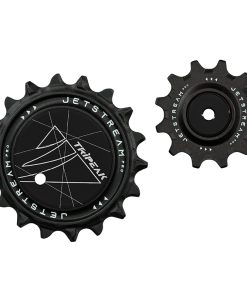 Galet Derailleur Aopw-Aero Tripeak 12-18 Dents Ceramique 12x2V. Shimano Dura-Ace R9200, Ultegra R8100, 105 R7100, SRAM Axs Red E1-FORCE E1 Noir (Vendu au Kit) (Garantie 4 Ans)