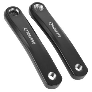 Manivelle Droite + Gauche VAE - E-Bike Longueur 165mm Alu Noir Mini Isis pour Moteur Bosch Gen 3 (Paire)