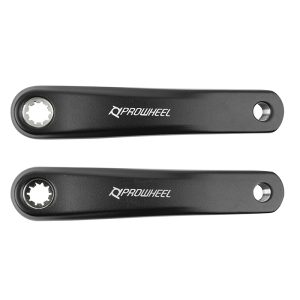 Alternative view of Manivelle Droite + Gauche VAE - E-Bike Longueur 165mm Alu Noir Mini Isis pour Moteur Bosch Gen 3 (Paire)