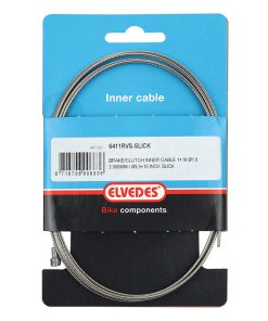 Cable de Frein Route Acier Lisse Elvedes pour Shimano-SRAM 1,5mm 2,00m (Vendu A L Unite sur Carte)