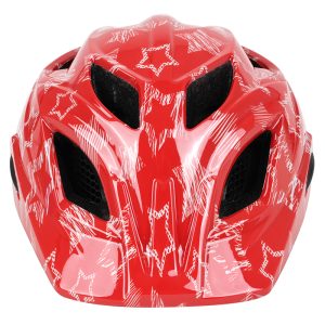 Alternative view of Casque Velo Enfant Gist Welly Rouge avec Motifs Taille 52-56cm avec Molette et Eclairage Led