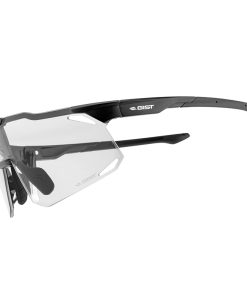 Lunettes Velo Adulte Gist Eclipse Monture Noir Verre Photocromic Qui s'Adaptent Automatiquement A la Luminosite Protection 100% UV - (Verre Cat 1-3) Compatible Clip Verres Correcteurs Ref 225380