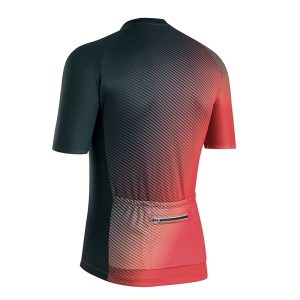Alternative view of Maillot Gist Homme Flow Manches Courtes Zip Total Rouge XXXL - 5349