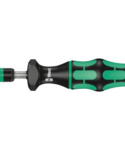 Tournevis Porte Embout Dynamometrique Wera 7441 1-4 Serrage de 1,2 A 3 NM Noir-Vert (Vendu A l'Unite) - Marque Allemande pour les Ateliers-