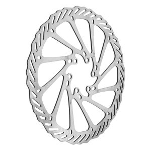 Alternative view of Disque de Frein Route - VTT 6 Trous Clarks 180mm Argent (Montage Atelier)