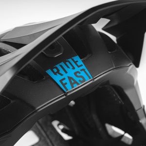 Autocollant-Sticker Adhesif Gist pour Casque Velo Slope Bleu (Kit Complet)