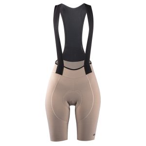 Cuissard Court Gist Lady - Femme Tortora avec Bretelles Beige Taupe XS - 5136