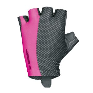Gants Velo Court Gist Lady - Femme Linea Ete Rose - Noir XL (Paire sur Carte) sans Velcro - 5524
