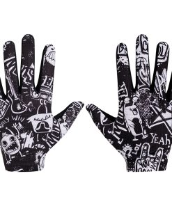 Gants Velo VTT Long Gist Faster Deco Cool S (Paire sur Carte) sans Velcro Compatible Ecran Tactile - 5551