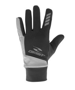 Gants Velo Hiver Long Gist Roubaix Reflex Noir Long XXL (Paire sur Carte) Compatible Ecran Tactile - 0085