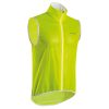 Coupe Vent Gist sans Manche Impermeable Jaune Fluo S - 5273