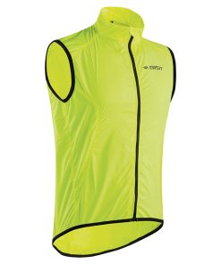 Coupe Vent Gist Jaune Fluo sans Manche XS - 5258