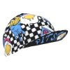 Casquette Velo Style Pit Stop Deco Damier Noir - Blanc - 5951