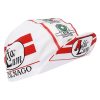 Casquette Velo Equipe Vintage Alfa Lum Blanc