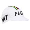 Casquette Velo Equipe Vintage Fiat Blanc