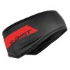 Cache Oreille - Bandeau Velo Gist Inside Hiver Super Roubaix Noir-Rouge - 5478