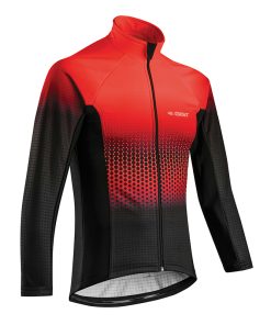 Veste Gist Enfant Manches Courtes Zip Total Rouge Degrade 6-8 Ans - 8122