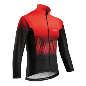 Veste Gist Enfant Manches Courtes Zip Total Rouge Degrade 6-8 Ans - 8122