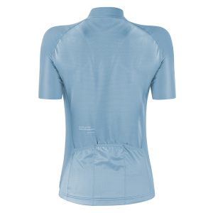 Alternative view of Maillot Gist Lady - Femme Manches Courtes Kin Zip Total Bleu Glace XS - 5372