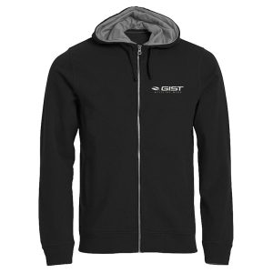 Sweat-Shirt A Capuche Gist Noir Logo Gist L - 5742