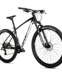 Velo Musculaire VTT 29 Leader Fox Evolution 2026 Mixte Noir Mat 8V Cadre 20 Pouces (Taille Adulte 180 À 188 CM)