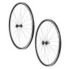 Roues Route Patin Blocage 700 Miche Moyeu Reflex A Roulement Noir 11-10 - 9V Campagnolo et Corps Shimano (Avant 28 Rayons + Arriere 32 Rayons)