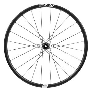 Alternative view of Roue Gravel Disque 700 Dt Swiss G1800 Spline Double Paroi Avant Moyeu Dynamo Centerlock Tubeless Ready Axe Traversant 12-100mm Noir Jante 24C - Poids Max 130 kg-