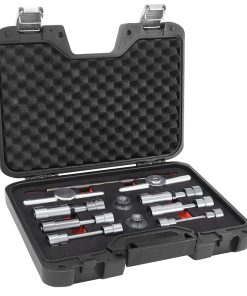 Outil Coffret - Malette Tripeak Presse Roulements pour Moyeux (8-9-10-12-15-17-20-25mm) - 12 Outils Indispensables