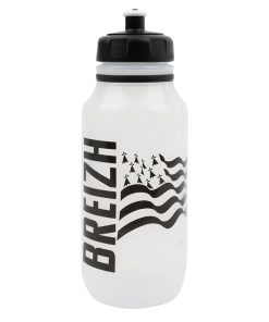 Bidon Ta Pro Bretagne Blanc Deco Noir 600ml (Visser)