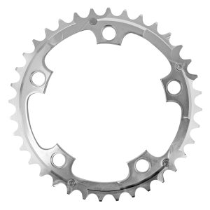 Alternative view of Plateau Route 5BRA D.110 Ta Zephyr 38DTS Intermediaire Argent Alu 7075 Type Shimano 9-10V.