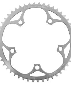 Plateau Piste 5BRA D.130 Ta Alize 50DTS Argent Alu 7075 pour Chaine 3.17mm (1"1-8)