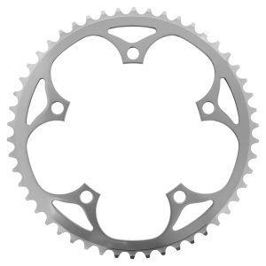 Alternative view of Plateau Piste 5BRA D.130 Ta Alize 50DTS Argent Alu 7075 pour Chaine 3.17mm (1"1-8)