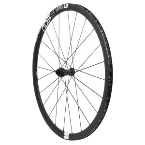 Alternative view of Roues Route 700 Dt Swiss P1800-32 Spline Disc Centerlock Axe 12-142mm Cassette Shimano 11V. Noir (Hauteur Jante 32mm) (Vendu A la Paire)