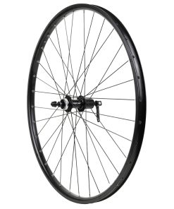 Roue VTC - VAE Disque Blocage 700 MACH1 M910 Double Paroi avec Oeillets Arriere Noir Moyeu Shimano M910 Cassette 11-10-9V Centerlock Tubeless Ready Jante 23C 32 Rayons - Poids Max 180 kg-