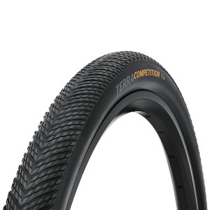 Pneu Gravel 700 X 35 Continental Terra Competition Trail Noir Tubeless Ready TS (35-622) Compatible VAE