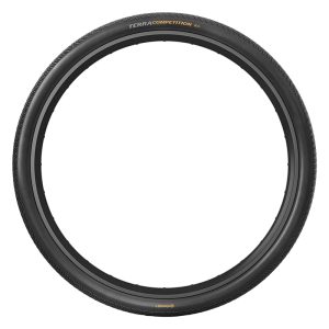Alternative view of Pneu Gravel 700 X 35 Continental Terra Competition Trail Noir Tubeless Ready TS (35-622) Compatible VAE