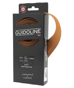 Ruban de Guidon Guidoline - Cintre Velox Soft Grip Perfore Caramel - Guidoline