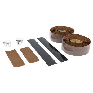 Alternative view of Ruban de Guidon - Cintre Velox Soft Grip Perfore Marron - Guidoline