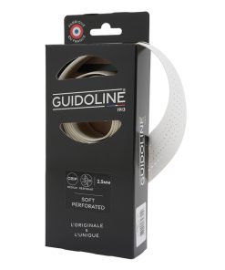 Ruban de Guidon Guidoline - Cintre Velox Soft Grip Perfore Blanc - Guidoline
