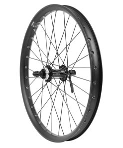 Roue VTT - Cargo - VAE - E-Bike - Longtail Disque Blocage 20" Trucky 30 Tubeless Ready Avant Noir Moyeu Shimano QC400 Centerlock (Renforce) Jante 30C 32 Rayons Diametre 2.3-2.0mm - Poids Max 250kgs-